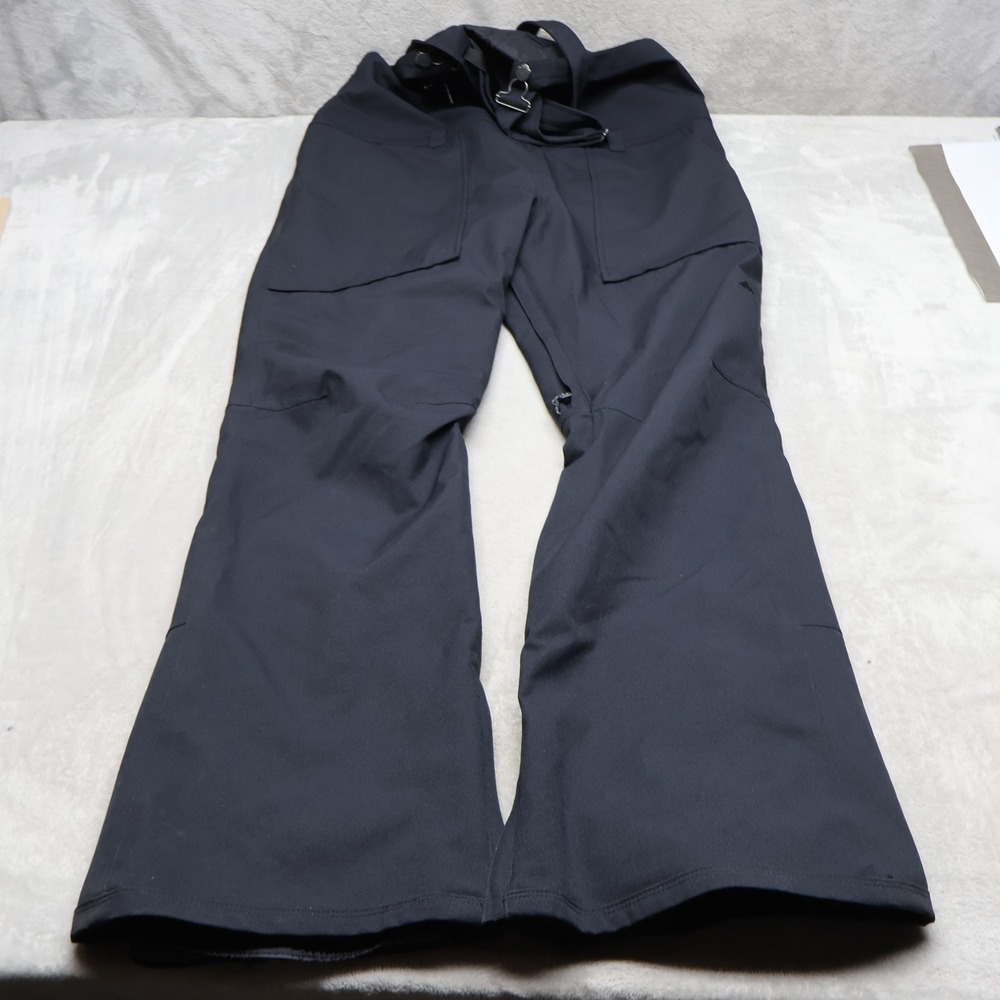 Burton Snow Pants Women XL Black Avalon Bib Ski Winter Outdoor Performance 41x33